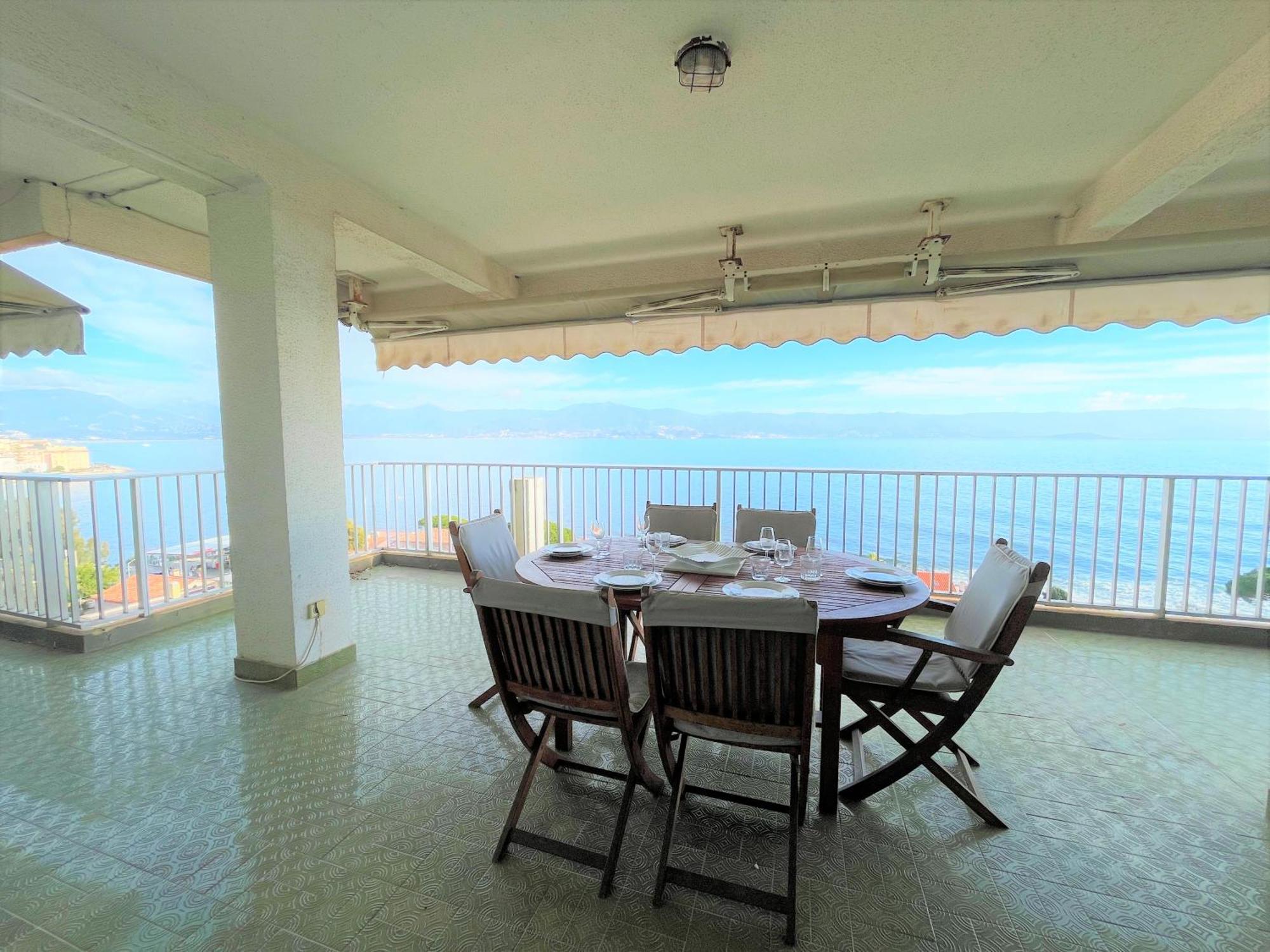 Appartement Vue Mer Carmino Ajaccio Ajaccio  Exterior foto